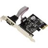 KALEA-INFORMATIQUE Scheda PCIe 1 porta COM seriale RS232 con spina DB9 chipset Oxford OXPCIe952