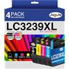 Jagute 4 Pack 3239XL Cartucce d'inchiostro Compatibile con Brother LC3239 LC3239XL