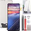 YHX-OU 6.43'' Nero Schermo per Oppo A94 5G CPH2211 LCD Display Touch Screen Digitizer Ricambio Assembly con Strumento di Installazione