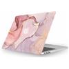 Fancity Custodia Compatibile con MacBook Air 15 inch Case 2026 2023-2025 Release M5 A3448 M4 A3241 M3 A3114 M2 A2941 - Custodia Rigida in Plastica, Marble Pink