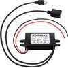 Zorblix DC 24v a 12v Regolatore Riduttore, Step Down Convertitore 3A 15W, Trasformatore Convertitore Adattatore di Alimentazione per Auto Camion Veicolo Barca, IP67 (USB+Mini USB)