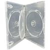 Dragon Trading 5 x 3 CD DVD Blu Ray Disc Custodie trasparenti per contenere 3 dischi. Dorso 14 mm Custodie con manicotto esterno per intarsi Artwork. Custodie di ricambio stesse utilizzate dai principali studi