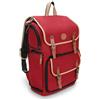 GOgroove Zaino Reflex, Zaino per Fotocamera con Supporto per Treppiedi, Cover Antipioggia, Spazio per Accessori e con Tasca per Portatile, Fotocamere SLR/DSLR Compatibili - Rosso