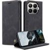 KZB Cover Libro per Xiaomi 15T/15T Pro, Portafoglio Magnetica in Pelle