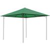 QUICK STAR Tetto di ricambio per gazebo da giardino, 3 x 3 m, colore: verde