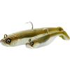 Savage Gear Savage Minnow - Azione vivace, design a testa di giga, ideale per i pescatori d'acqua dolce e salata, perfetto per i pesci predatori come luccio, persico e lucioperca Lemon Back 12,5 cm