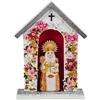 DRW Cappella Vergine di Covadonga Bambini MDF 11x6x15,5 cm