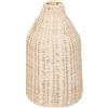 ATMOSPHERA CREATEUR D'INTERIEUR - Vaso in metallo e rattan sea view h26cm