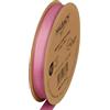 Halbach Seidenbänder Nastro in grosgrain di alta qualità, larghezza: 13 mm, lunghezza: 25 m, nastro regalo sostenibile in poliestere riciclato, ideale come nastro, colore: rosa scuro