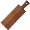 Fackelmann 521779 Tagliere per Bordi smussati, Legno, Marrone, 39 x 12 x 1, 1 cm