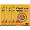 GNAUMORE Patch termiche della capsaicina,Patch termiche di capsaicina naturale,Patch per il corpo,Alleviare la tensione muscolare per il ginocchio,per il collo,spalla 32PC