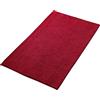 Decomira Tappeto Bagno Antiscivolo in Ciniglia | Tappetino bagno super assorbente, lavabile in lavatrice | Per il bagno, la doccia, la vasca da bagno o come tappetino WC | Rosso - 70x120 cm