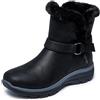 Skechers Easy Going Dreamers Move Stivali Neri Da Donna In Tessuto - EUR 36