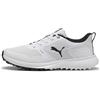 PUMA Golf pumagolf Fusion Grip 6, Scarpe da Golf Uomo, Bianco Opulento Giardino, 40 EU