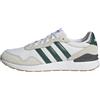 adidas Uomo Run 60S 4.0 Shoes, Ftwr White/Collegiate Green/Grey One, 39 1/3 EU