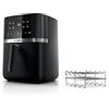 Bosch - Friggitrice Ad Aria Serie 4, 6,1 Litri-nero