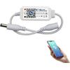 Arotelicht regolatore LED Bluetooth Striscia LED, colore bianco, con app controllata, sistema Android/iOS, per bianco caldo/bianco freddo/UV monocromatico, SMD 5050 3528 2835 COB LED