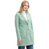 TOM TAILOR 1045404, Cappotto Donna, 23862 - Light Blue Indigo Melange, XL