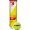 WILSON CHAMPIONSHIP EXTRA DUTY 4 BALL Palline Tennis