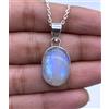 Bellissimo Ciondolo In Pietra Luna In Argento Sterling 925 Fatto A Mano O-4