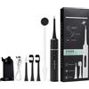 B&D Store Kit Pulizia Denti con Pulitore Dentale Elettrico Ricaricabile, 31000 Movimenti/min a Vibrazione, 6 Livelli di Intensità, Impermeabile, con Testine Intercambiabili e Timer Automatico per Igiene Orale