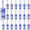 Leikurvo 20 aghi di ricambio per microneedling, 12 perni di ricambio Dermapen Microneedling, Derma Pen Aghi di ricambio per dispositivi Dermapen Microneedling