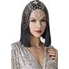 BABEYOND ArtiDeco - Fascia per capelli da donna, stile Gatsby anni '20, flapper girl gold Taglia unica