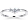 AOMEKASO Anello da Donna - Anello in Moissanite - con Certificato GRA, Design a tre Orbite Stellari, Argento 925, Colore D, Purezza VVS1, Taglio al Plasma, Adatto per: Quotidiano/Festa/Evento/Matrimonio