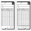 Generico Amano Corporation DX86 Cartellino Quindicinale, per Timbracartellini: AMANO, TR300, TR400, Rock, POP, Cobra, ECO, NE6000, Set di 500 Pezzi