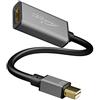 KabelDirekt - Adattatore/Convertitore da Mini DisplayPort (Mini DP) a HDMI (risoluzione max. 4K/60 Hz, contatti dorati 24k, per iMac, MacBook, monitor) PRO Series