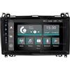 Jf Sound car audio system Autoradio Custom Fit per Mercedes classe A/B Android GPS Bluetooth WiFi Dab USB Full HD Touchscreen Display 9