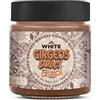 Girgeos Crema di Mandorle Siciliane 54% White Crunch - Vasetto 220g - Girgeos Dulci - Senza Olio di Palma, Artigianale e Naturale - Senza Glutine e Lattosio - 100% Vegetale