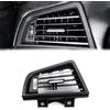 Fouedy LHD - Copertura per presa d'aria per console centrale, compatibile con BMW F10 520D, griglia di sfiato dell'aria fresca, compatibile con BMW 530d F10 F18 525d 535d serie 5 (a sinistra con