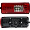 LONGLING Fanale posteriore destro a LED, 24 V, per camion Iveco Stralis Eurocargo