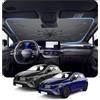 BSTW [2026 Aggiornamento] BSTW Compatibile con Renault Clio V 2020-2025 2026 Parasole Parabrezza, Parasole Pieghevole Automatico Design con Coulisse Isolamento Termico e Protezione UV Clio 5 Accessori