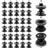 LPZMPZ 30 Pezzi Clip di Fissaggio 7L6868243 Auto del Paraurti montaggio Rivetti in Plastica per Auto Pannello Porta portiera Compatibile con VW T4 T5 Golf 5 6 7 Passat Polo Skoda Audi A4 A5 A6