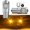 SageSunny BAU15S PY21W 7507 Lampadina LED Ambra Giallo Super Bright 12SMD 3030 Chip Canbus Senza errori 1156 1156PY LED Indicatori di direzione Luce di retromarcia Fanale posteriore DC 10-30V (2 pezzi)