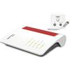 FRITZ! Box FRITZ! 6670 Cable Edition router internazionale WLAN 2.5 Gigabit Ethernet Dual-Band (2,4 GHz/5 GHz) Rot, Weiß