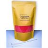 Generico Sabbia per Candele, Cera vegetale, Candele Fai da Te, Perline di Cera, Ricarica Candele, Naturale, Cera Sabbia, Rosso, Chiaro, 500 Grammi e con 4 (Quatro), stoppini