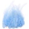PATIKIL Piume Decorative di Gallo 8-13cm Azzurro Cielo 200Pz | Piume Naturali All'Ingrosso, Artigianato Colorate, Soffici, per Fai da Te Decorazioni Dream Catcher Lavori a Mano Sposa