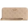 GUESS Phoebe SLG Large Zip Around Wallet L Simply Taupe Logo
