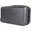 JLY Swirf - Valigia da viaggio media, grigio antracite, leggera, in PC+ABS, con ruote girevoli, portabicchieri e organizer interno per lunghi viaggi, grigio antracite, Under Seat 40x25x20cm, 1 pezzo