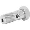 cyclingcolors Vite Freno Banjo M10x1.00 29mm Connettore Raccordo Pinza Tubo Connettore Anteriore Posteriore Cilindro Maestro Moto Scooter Ciclomotore Quad