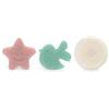 Suavinex, Konjac, set di spugne da bagno per bambini + 0 mesi e per tutta la famiglia, adatte a pelli sensibili, 100% naturali e biodegradabili, morbide e assorbenti, 3 pezzi
