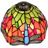 Nobeiyi Lighting - Paralume di ricambio per lampada da tavolo, stile Tiffany, 20 cm, confezione da 1