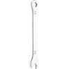 QUARKZMAN Mini Chiave Combinata Super Sottile 5.5mm Metrica A 12 Punte E Aperta Doppia Estremità In Acciaio Inox Strumento Per Fai Da Te Automobilistiche Tubi Mobili Macchinari, Argento