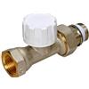 Schläfer 37070102 | Valvola Termostatica diritta per termosifoni tipo Meibes 1/2 - DN15 30x1,5 con Preregolazione e Tecnologia di Regolazione Avanzata