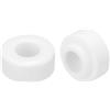 QUARKZMAN 15pz Perline Isolanti in Ceramica, 5,3mm x 12mm x 10mm Fascio di Fili Elettronici Isolamento Protezione Termica Tubo Ceramico a Forma Rotonda per Fascio di Cavi, Protezione Filo