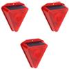 Lancoon 3 Pack allarme energia solare 129dB avvertimento forte sirena impermeabile luce rossa Repeller forte allarme suono tutto giorno sicurezza per fattoria casa fienile cortile