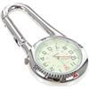 ULTECHNOVO Orologio a Clip Con Quadrante Fosforescente E Moschettone Per Zaino Cintura Orologio Da Taschino Unisex Leggero Per Escursionismo Alpinismo Infermieri Movimento Preciso